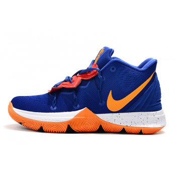 Nike Kyrie 5 Royal Blue Orange-White Shoes